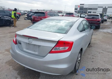 2012 Honda Civic Ex z USA, uszkodzony, nr VIN 2HGFG3B8XCH519973